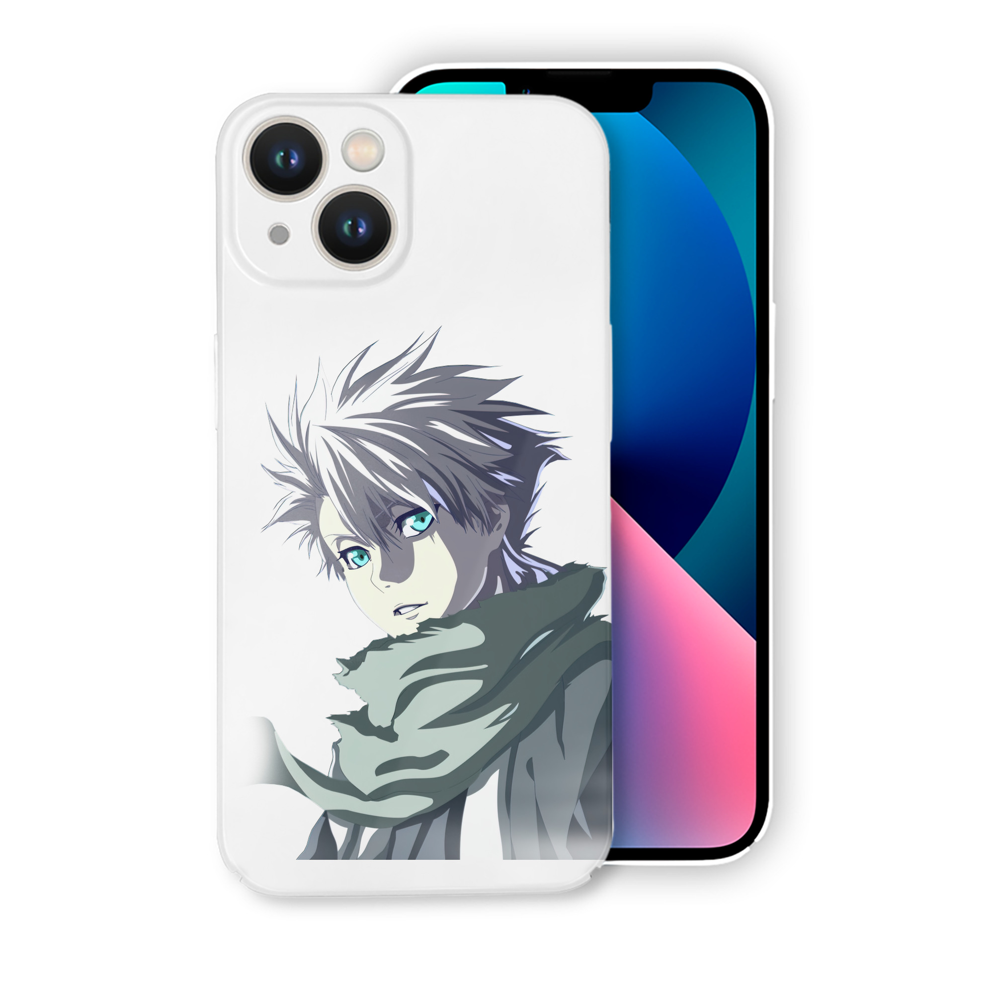 （画像用） ブリーチ 日番谷冬獅郎（ひつがや とうしろう） BLEACH Hitsugaya Toushirou 【iPhone 14シリーズ対応】ハードケース